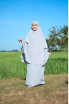 Telekung Tyara Cloud Blue